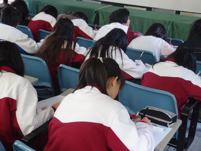 宣導完後填寫問卷